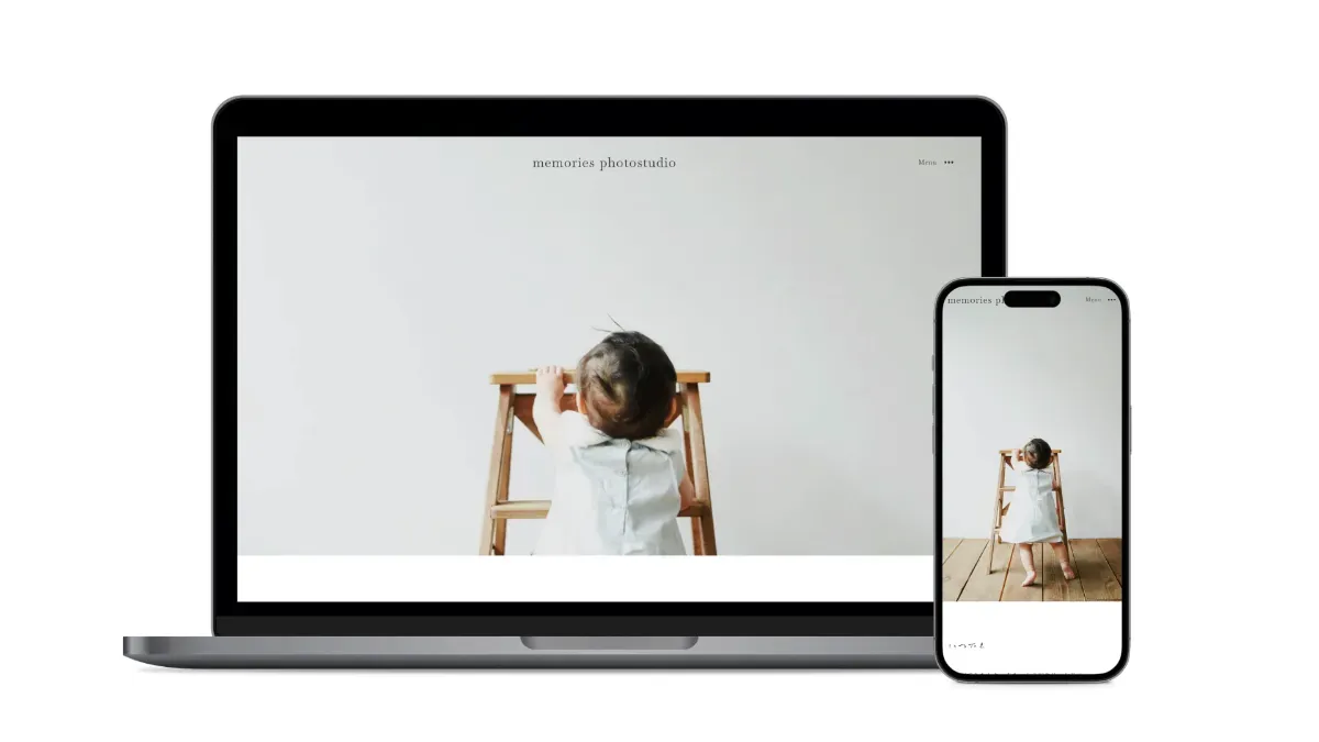 memories photostudio Brand Website